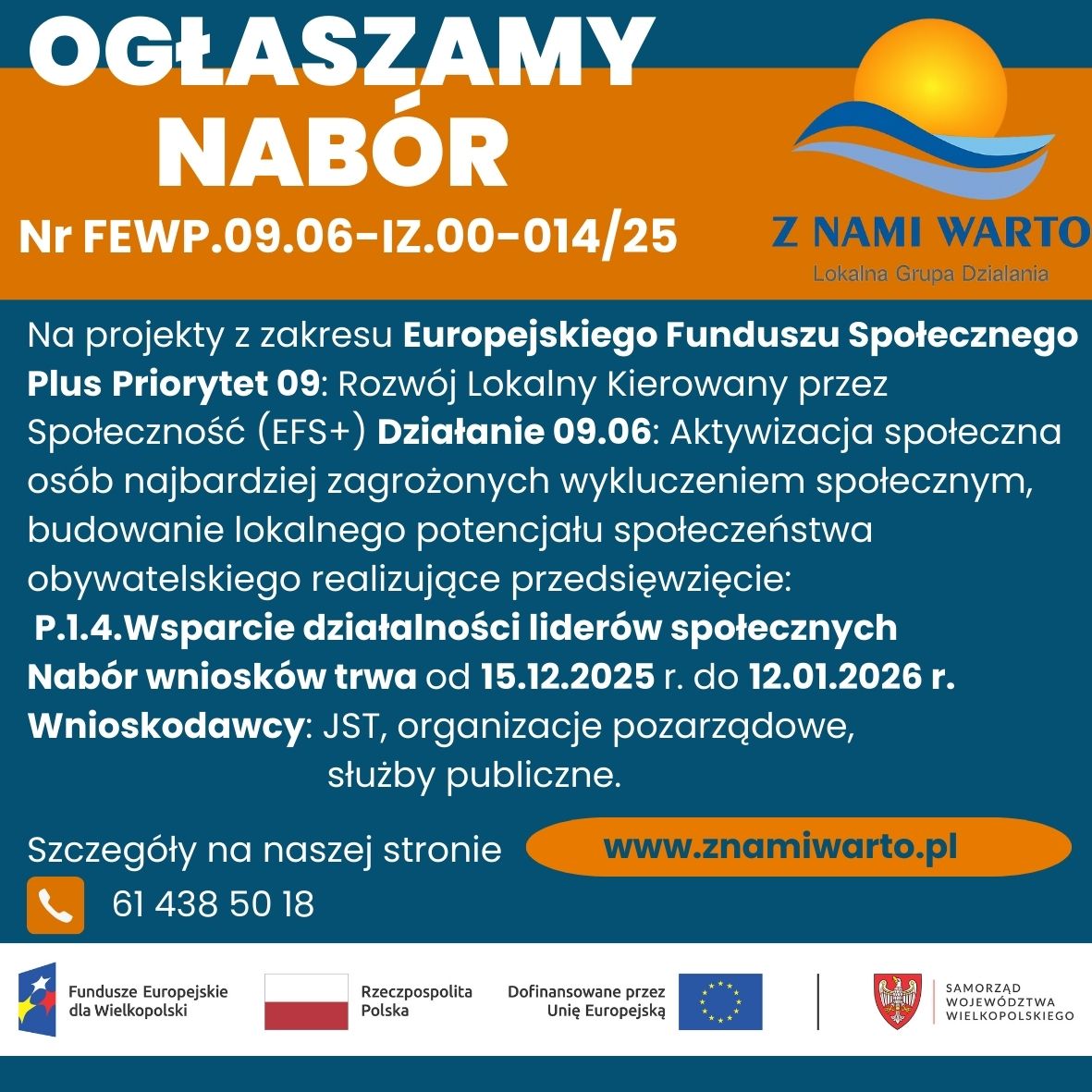 Plakat informacyjny